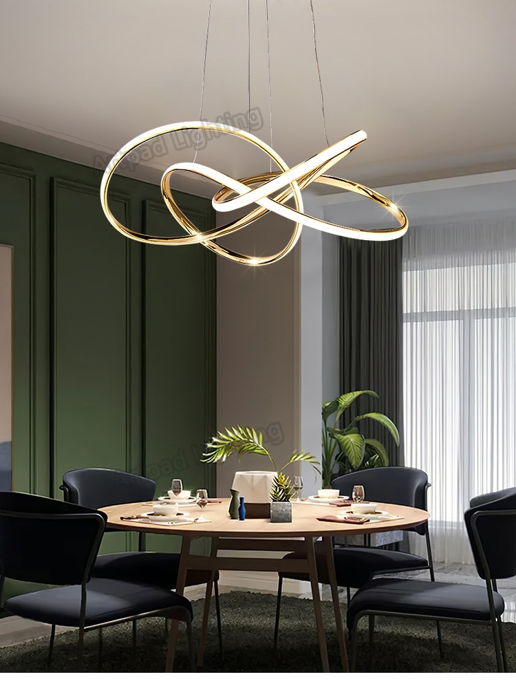 Nordic Minimalist Pendant lights Living Room Geometric Line Lamp Simple Modern Luxury Bedroom Dining Room Chandelier Illuminator - imaget 20 Nordic Minimalist Pendant lights Living Room Geometric Line Lamp Simple Modern Luxury Bedroom Dining Room Chandelier Illuminator - imaget 20