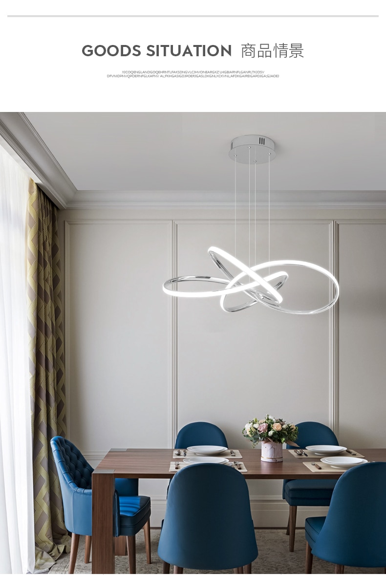 Nordic Minimalist Pendant lights Living Room Geometric Line Lamp Simple Modern Luxury Bedroom Dining Room Chandelier Illuminator - imaget 39 Nordic Minimalist Pendant lights Living Room Geometric Line Lamp Simple Modern Luxury Bedroom Dining Room Chandelier Illuminator - imaget 39