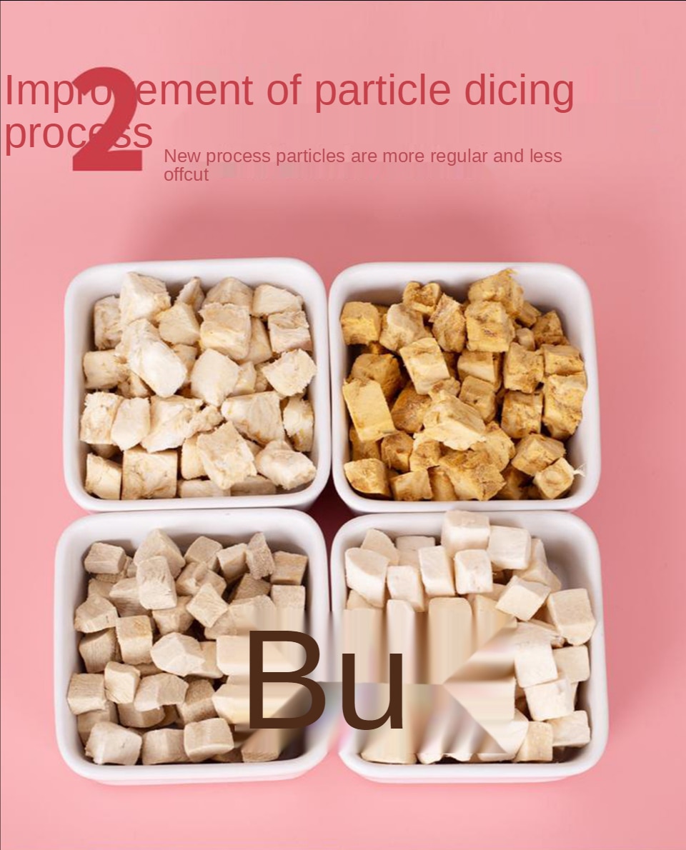 Đồ ăn nhẹ chó mèo đông khô gà ức gà đông khô - Ảnh 3