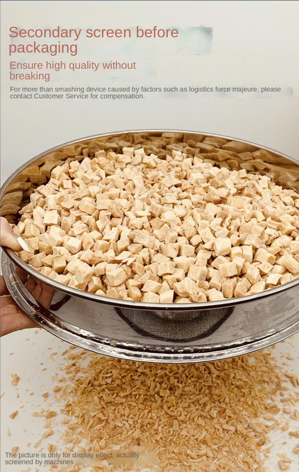 Đồ ăn nhẹ chó mèo đông khô gà ức gà đông khô - Ảnh 8