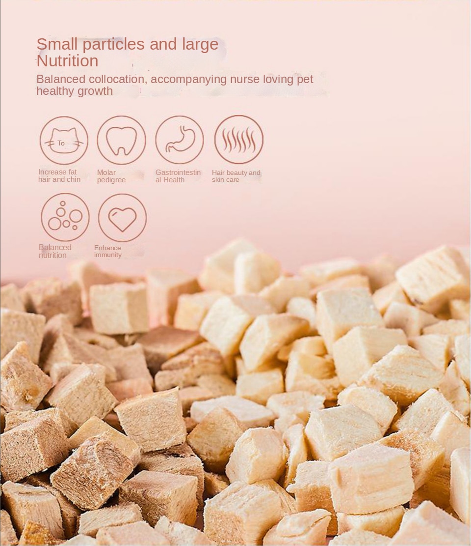 Đồ ăn nhẹ chó mèo đông khô gà ức gà đông khô - Ảnh 9