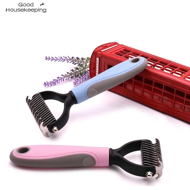 Pets Fur Knot Cutter Dụng cụ chải lông cho chó Chải lông cho mèo Pet Cat Hair Removal Comb Brush Nhà cung cấp sản phẩm vật nuôi hai mặt Pets Fur Knot Cutter Dụng cụ chải lông cho chó Chải lông cho mèo Pet Cat Hair Removal Comb Brush Nhà cung cấp sản phẩm vật nuôi hai mặt
