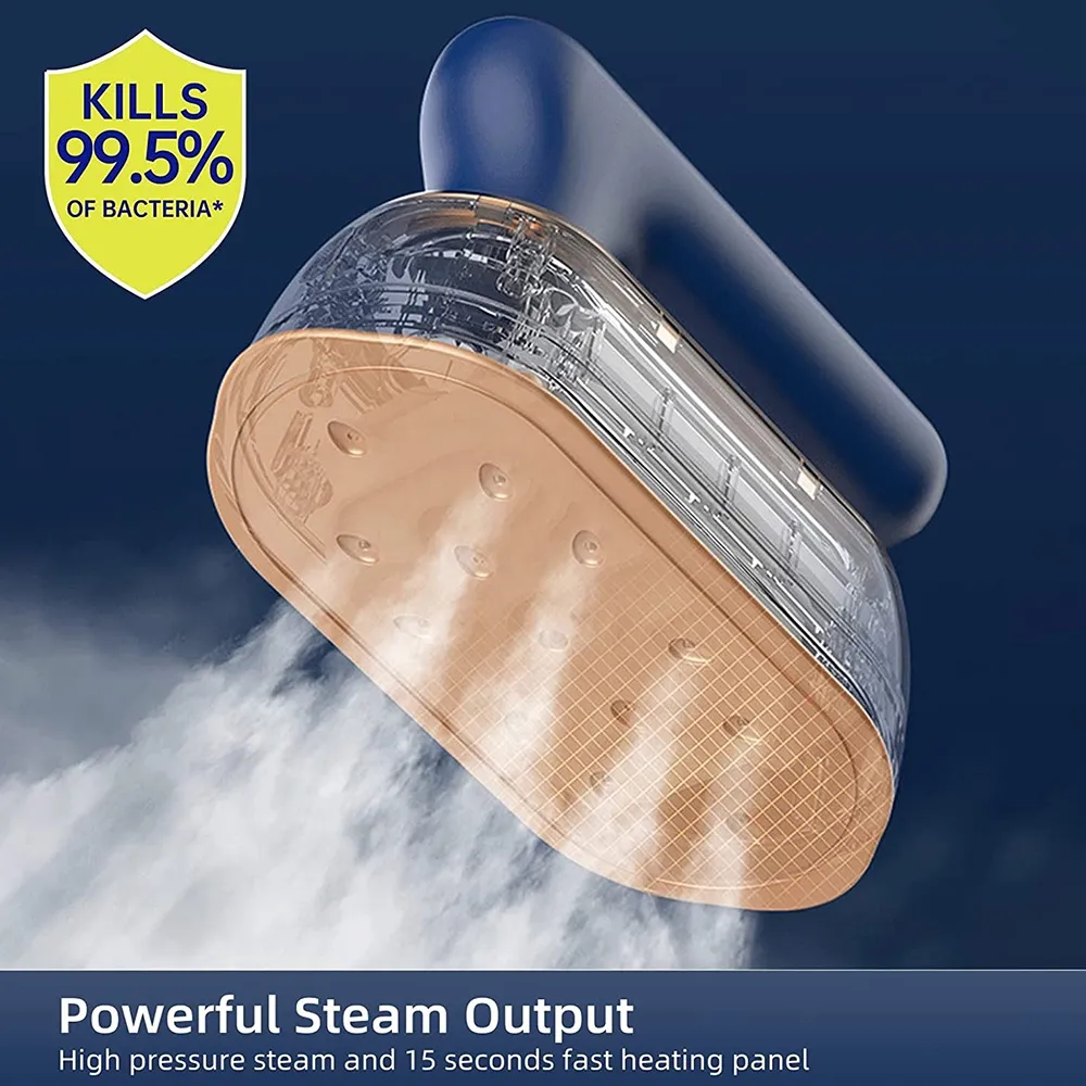 REUP Portable Garment Steamers Steam Iron for Clothes Wet Dry Hand Held Ironing Machine 15s Fast-Heat Cleaner 1200w Ironing REUP Portable Garment Steamers Steam Iron for Clothes Wet Dry Hand Held Ironing Machine 15s Fast-Heat Cleaner 1200w Ironing