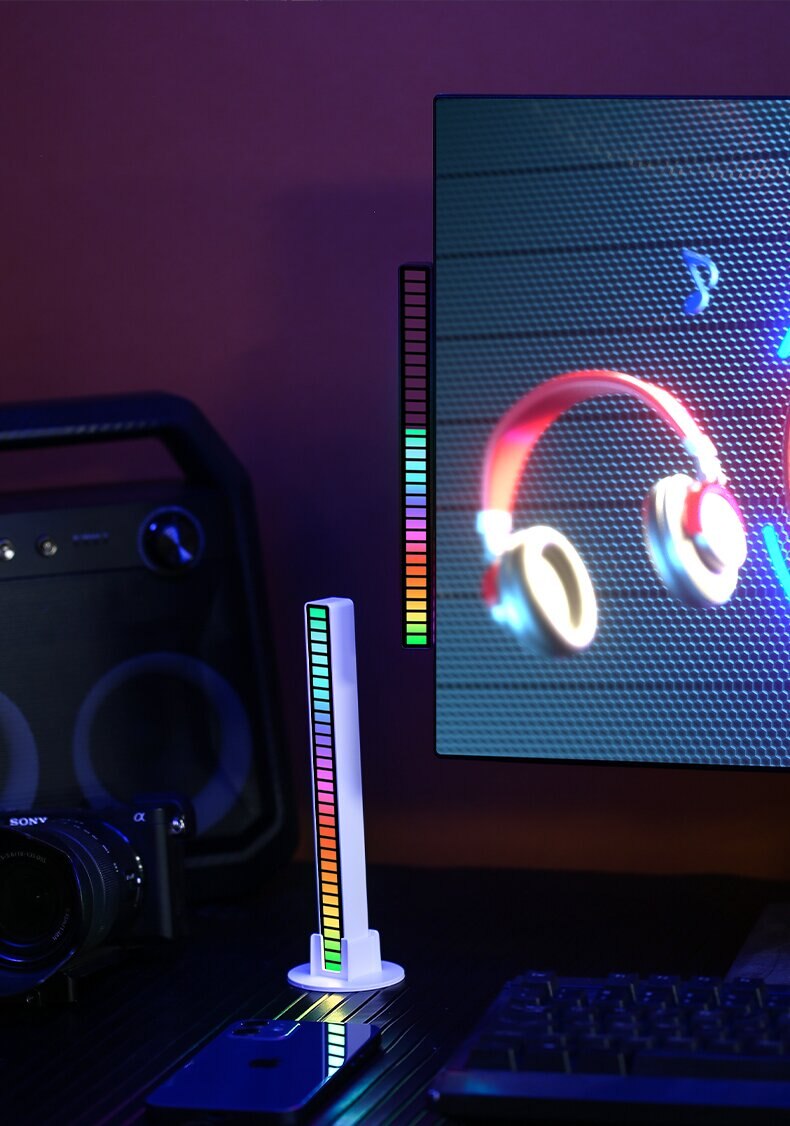 RGB Sound Control Synchronous Rhythm Light Colorful Music Atmosphere Lamp Car Desktop Induction Creative LED Pickup Light - imaget 20 RGB Sound Control Synchronous Rhythm Light Colorful Music Atmosphere Lamp Car Desktop Induction Creative LED Pickup Light - imaget 20