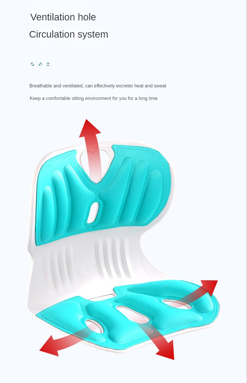 Sitting Posture Correction Chair Ergonomic Chair Back Support Lumbar Support for Good Posture Correction and Back Pain Relief - imaget 6 Sitting Posture Correction Chair Ergonomic Chair Back Support Lumbar Support for Good Posture Correction and Back Pain Relief - imaget 6