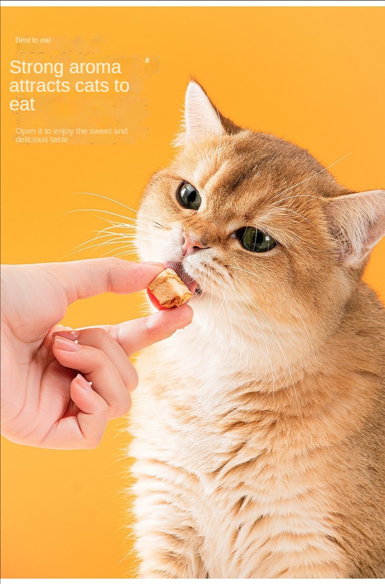 Snacks, freeze-dried chicken granules, pet chicken breasts, quail eggs, yellow fish, dried kittens, puppies and cats food - imaget 7