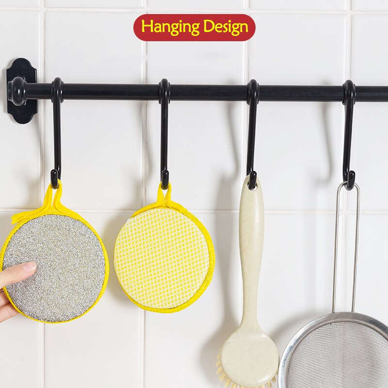 Thicken 2.5CM Double Sides Cleaning Sponge Pan Pot Dish Clean Sponge Household Cleaning Kitchen Tools Dishwashing Brushes Thicken 2.5CM Double Sides Cleaning Sponge Pan Pot Dish Clean Sponge Household Cleaning Kitchen Tools Dishwashing Brushes