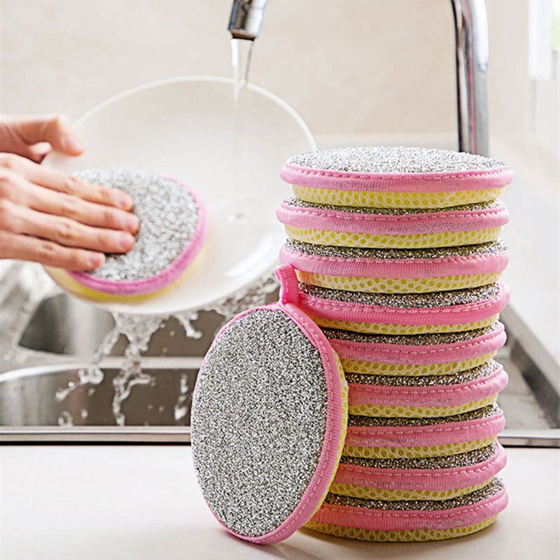 Thicken 2.5CM Double Sides Cleaning Sponge Pan Pot Dish Clean Sponge Household Cleaning Kitchen Tools Dishwashing Brushes - imaget 2 Thicken 2.5CM Double Sides Cleaning Sponge Pan Pot Dish Clean Sponge Household Cleaning Kitchen Tools Dishwashing Brushes - imaget 2