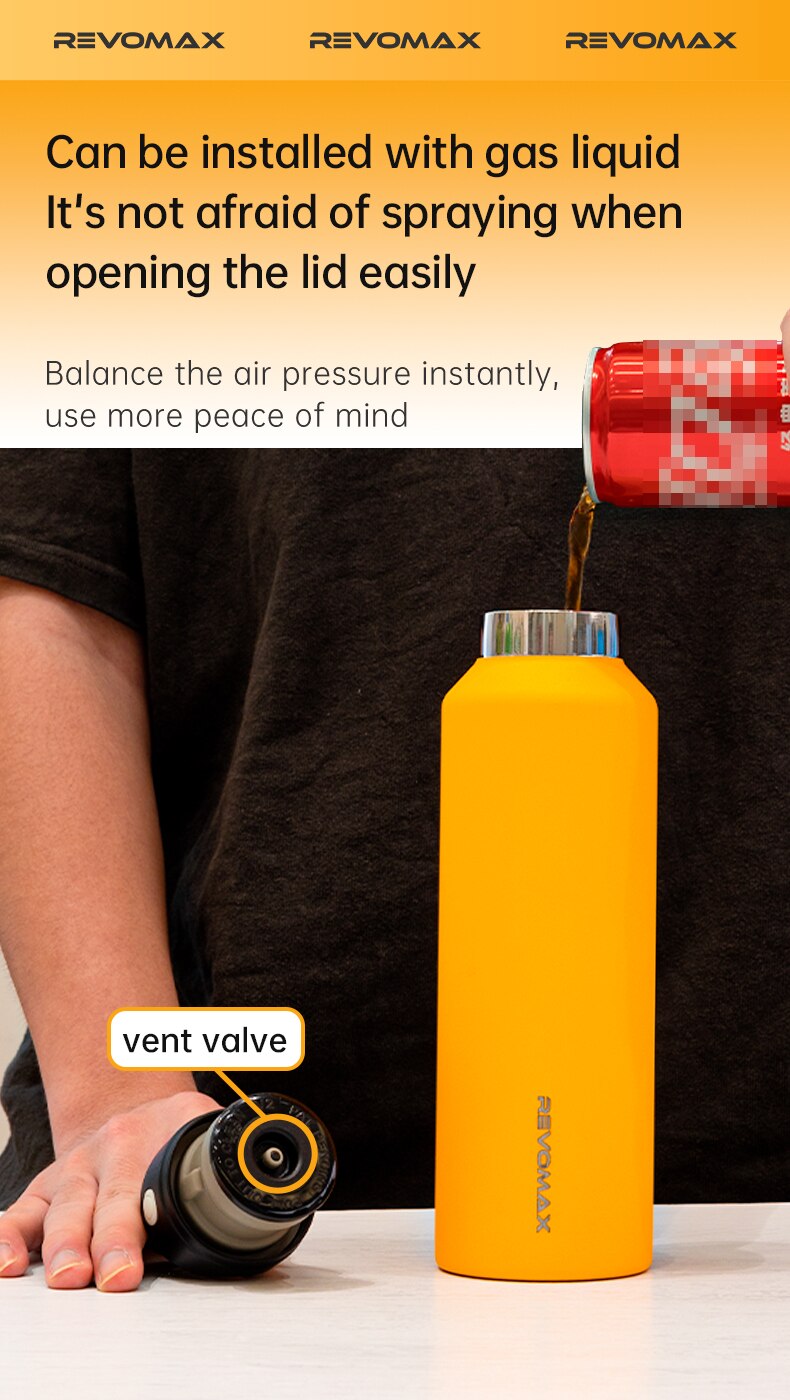 Tumbler Thermo Bottle 20oz Stainless Steel Thermal Cup keep Cold and Hot Vacuum Flask Gym - Images 5 Tumbler Thermo Bottle 20oz Stainless Steel Thermal Cup keep Cold and Hot Vacuum Flask Gym - Images 5