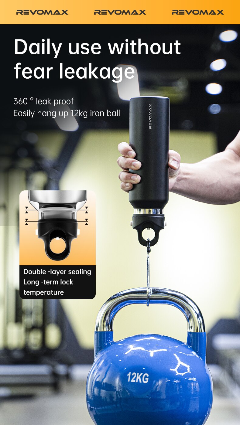 Tumbler Thermo Bottle 20oz Stainless Steel Thermal Cup keep Cold and Hot Vacuum Flask Gym - Images 4 Tumbler Thermo Bottle 20oz Stainless Steel Thermal Cup keep Cold and Hot Vacuum Flask Gym - Images 4