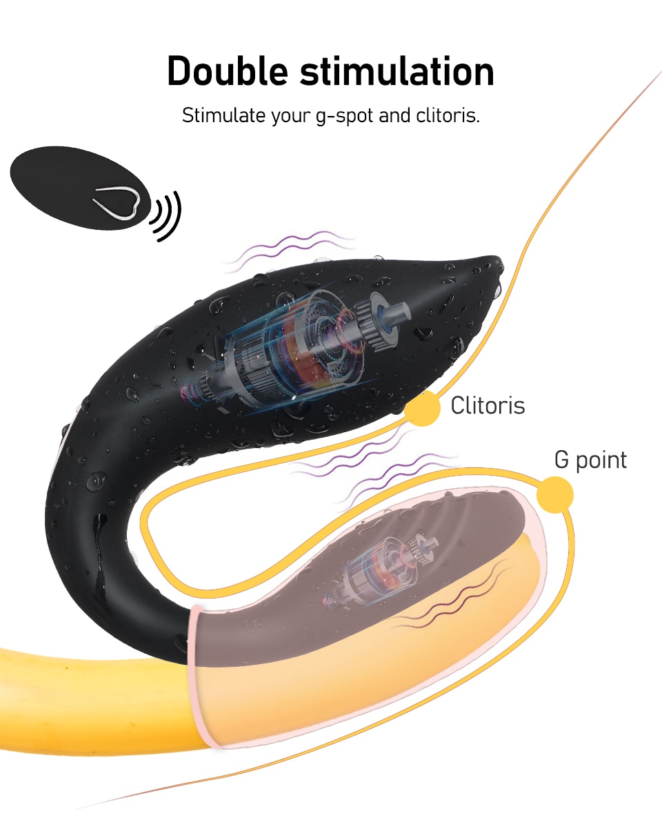 Điều Khiển Từ Xa Không Dây Máy Rung Âm Vật Nữ Kích Thích Dương Vật Giả Đeo Đồ Chơi Tình Dục Cho Nữ Cặp Đôi Trưởng Thành 18-MaSha - Ảnh 4
