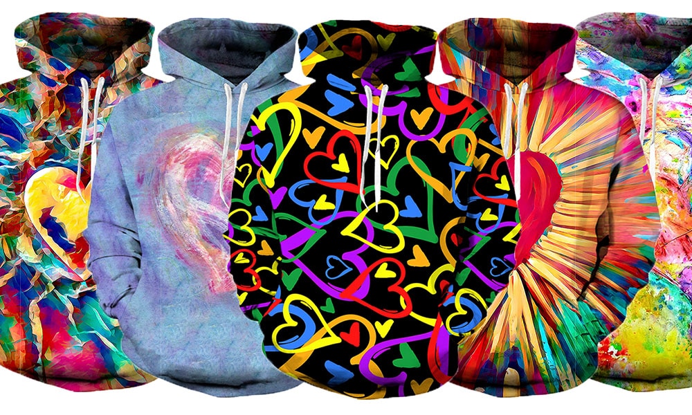 Women 2 Piece Sets Spring Autumn New Love Graffiti 3D Printed Hooded Pullover+Long Pants Oversized Hoodies Female Clothing - imaget 1 Women 2 Piece Sets Spring Autumn New Love Graffiti 3D Printed Hooded Pullover+Long Pants Oversized Hoodies Female Clothing - imaget 1