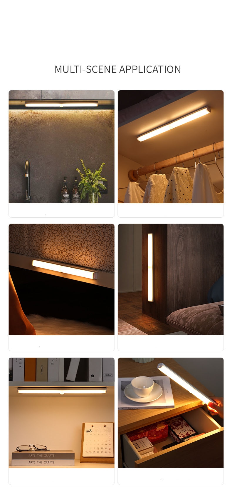 Xiaomi Night Light Motion Sensor Wireless LED USB Rechargeable Wall Lamp 3 Colors Dimming Night Lamp Decoration Bedroom Cabinet - imaget 26 Xiaomi Night Light Motion Sensor Wireless LED USB Rechargeable Wall Lamp 3 Colors Dimming Night Lamp Decoration Bedroom Cabinet - imaget 26