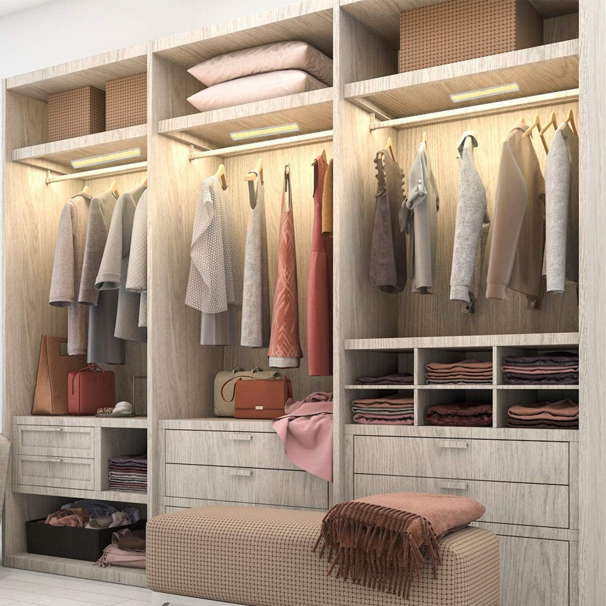 Xiaomi Night Light Motion Sensor Wireless LED USB Rechargeable Wall Lamp 3 Colors Dimming Night Lamp Decoration Bedroom Cabinet - imaget 28 Xiaomi Night Light Motion Sensor Wireless LED USB Rechargeable Wall Lamp 3 Colors Dimming Night Lamp Decoration Bedroom Cabinet - imaget 28