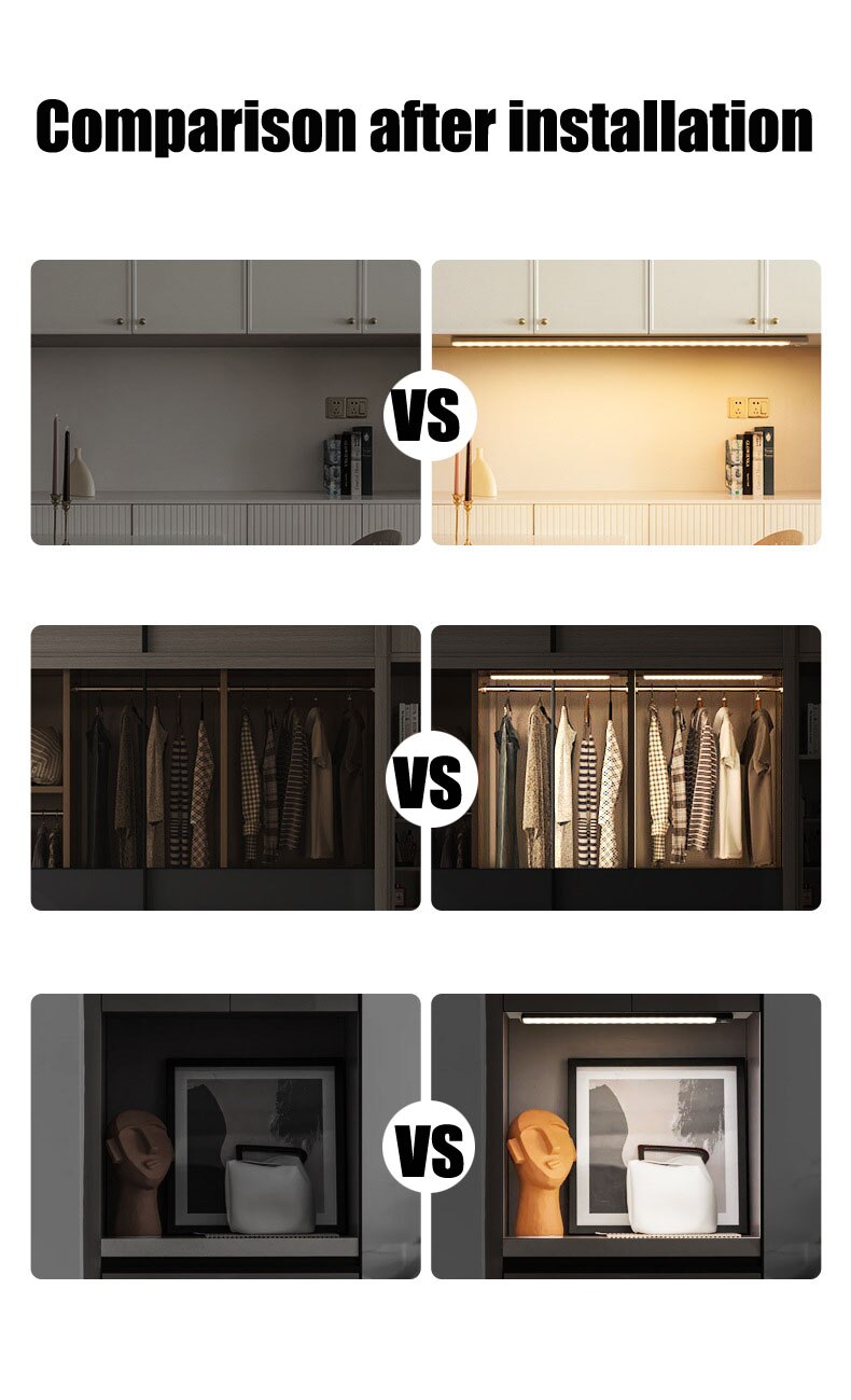 Xiaomi Night Light Motion Sensor Wireless LED USB Rechargeable Wall Lamp 3 Colors Dimming Night Lamp Decoration Bedroom Cabinet - imaget 29 Xiaomi Night Light Motion Sensor Wireless LED USB Rechargeable Wall Lamp 3 Colors Dimming Night Lamp Decoration Bedroom Cabinet - imaget 29