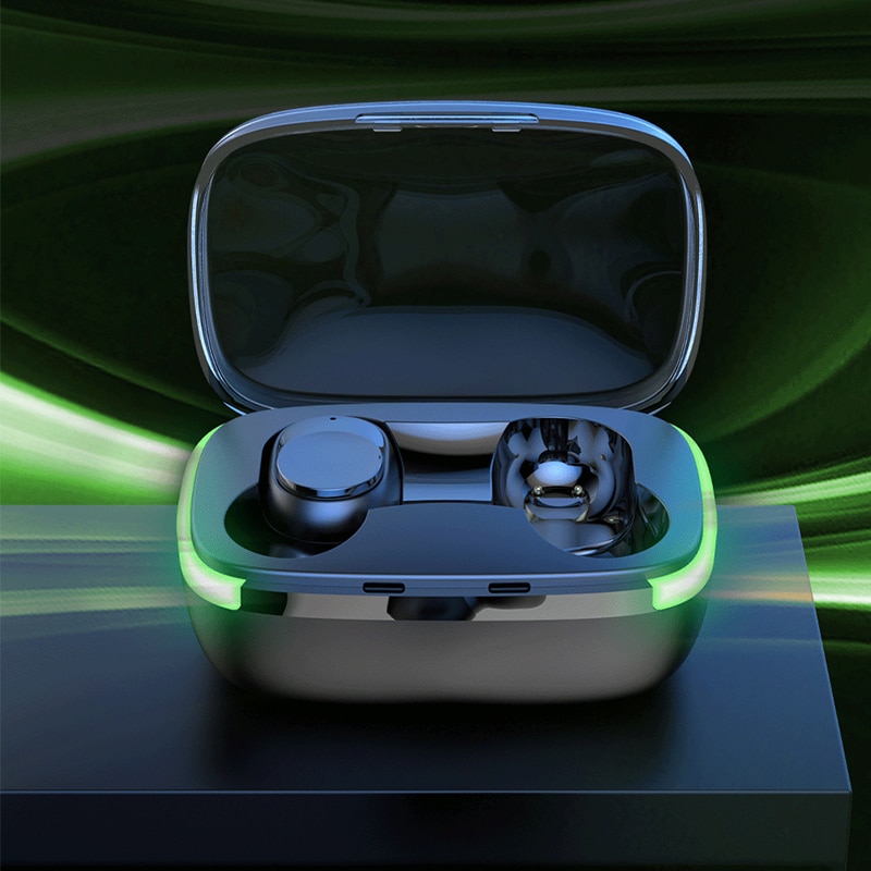 Y60 Fone Bluetooth Earphones 5.1 TWS Wireless Headphones with LED Display Stereo Headset Touch Control Earbuds Noise Reduction - imaget 2