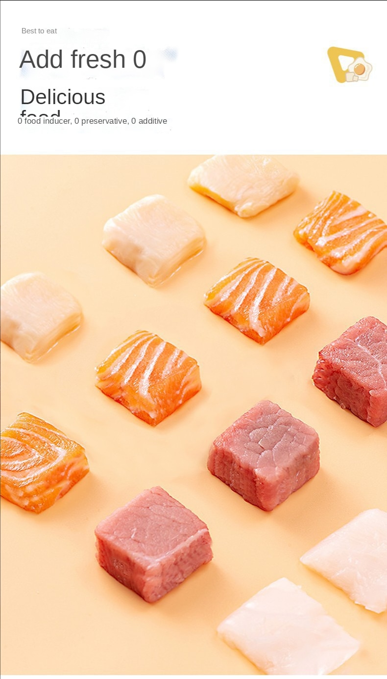 간식류, 동결건조닭과립, 애완용 닭가슴살, 메추리알, 노란물고기, 건어물, 새끼고양이, 강아지사료 - imaget 6