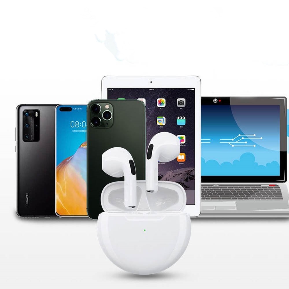 기존 Air Pro 6 TWS 무선 블루투스 이어폰 Xiaomi Android Apple iPhone 헤드폰 용 미니 포드 이어 버드 Earpod 헤드셋 기존 Air Pro 6 TWS 무선 블루투스 이어폰 Xiaomi Android Apple iPhone 헤드폰 용 미니 포드 이어 버드 Earpod 헤드셋