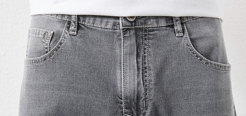 남성 스트레치 슬림 루즈 스트레이트 청바지 28-48 플러스 사이즈 봄 새로운 얇은 바지 패션 브랜드 품질 모든 경기 캐주얼 바지 - imaget 22 남성 스트레치 슬림 루즈 스트레이트 청바지 28-48 플러스 사이즈 봄 새로운 얇은 바지 패션 브랜드 품질 모든 경기 캐주얼 바지 - imaget 22