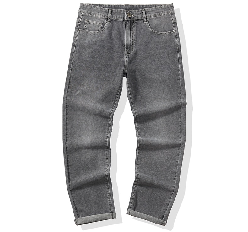 남성 스트레치 슬림 루즈 스트레이트 청바지 28-48 플러스 사이즈 봄 새로운 얇은 바지 패션 브랜드 품질 모든 경기 캐주얼 바지 - imaget 17 남성 스트레치 슬림 루즈 스트레이트 청바지 28-48 플러스 사이즈 봄 새로운 얇은 바지 패션 브랜드 품질 모든 경기 캐주얼 바지 - imaget 17