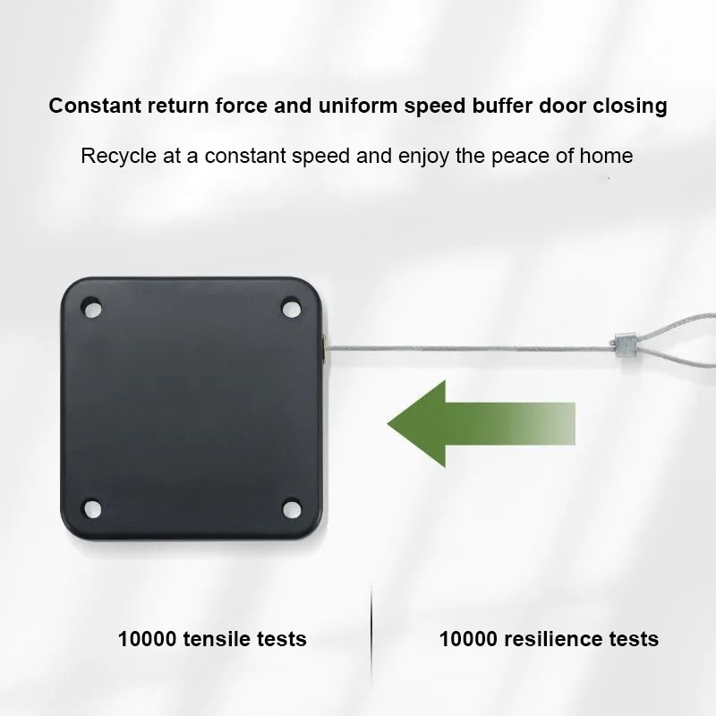 사무실 주방 욕실 침실 문을위한 다기능 자동 도어 클로저 펀치없는 자동 센서 도어 클로저