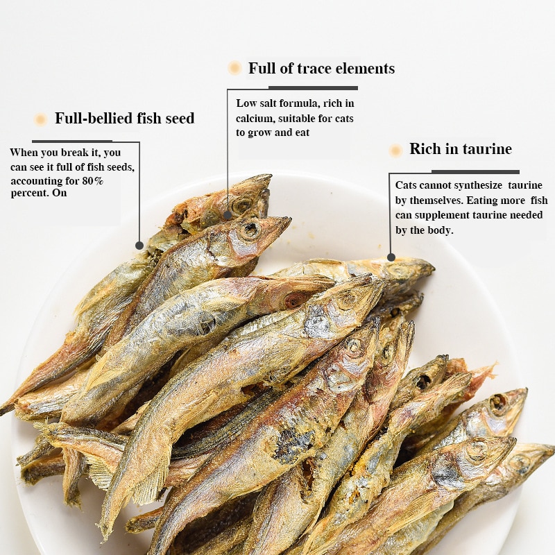 애완동물 동결건조 간식 춘어 고양이 개 간식 춘어 건조 동결건조육