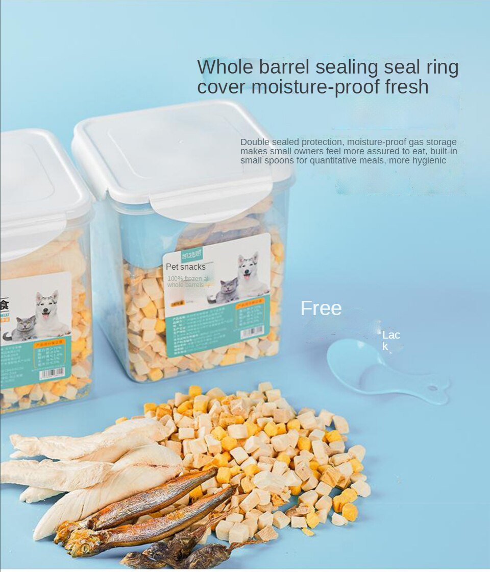 애완동물 동결건조 고양이 개 간식 닭 닭가슴살 동결건조 - imaget 20