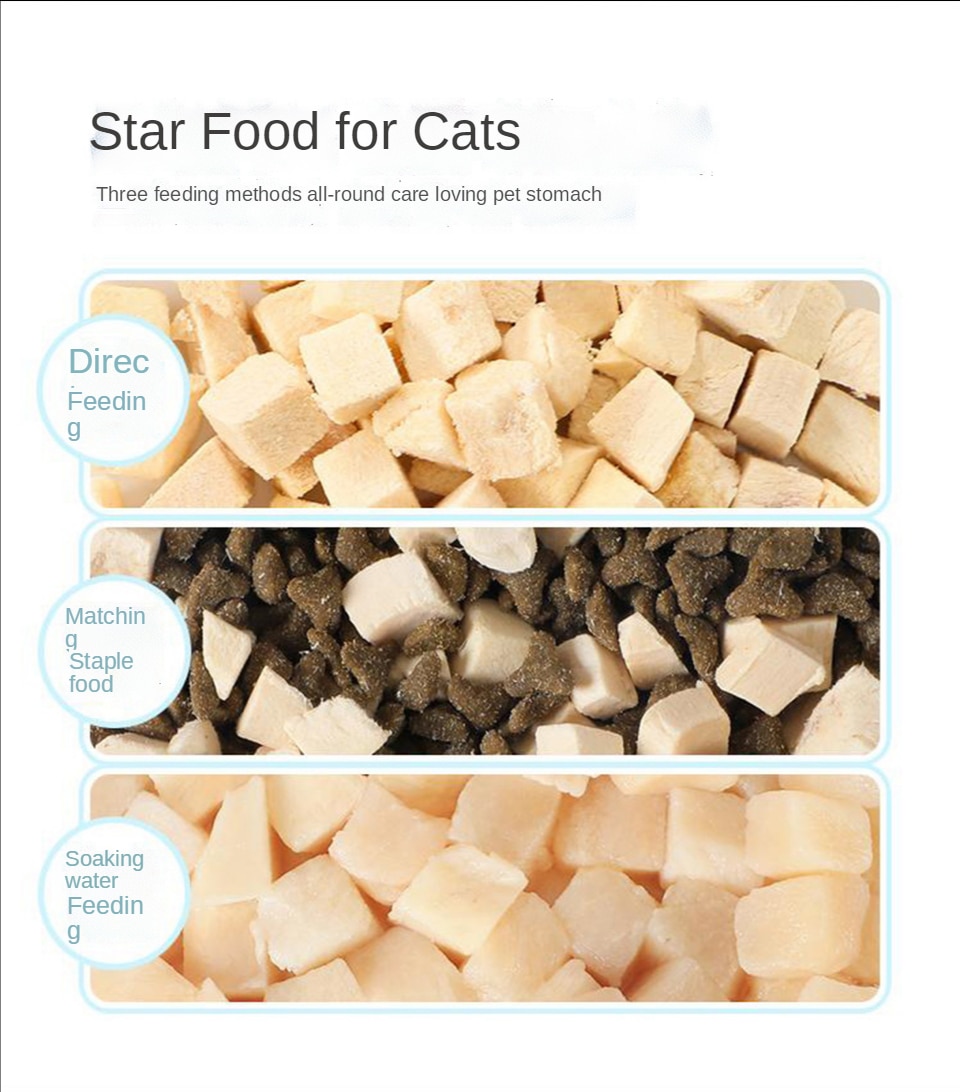 애완동물 동결건조 고양이 개 간식 닭 닭가슴살 동결건조 - imaget 22