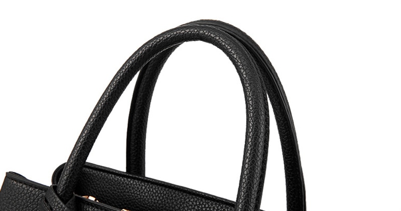 여성 PU 가죽 핸드백 숙녀 대형 토트 백 여성 스퀘어 숄더 백 Bolsas Femininas Sac 새로운 패션 크로스 바디 백 - imaget 28