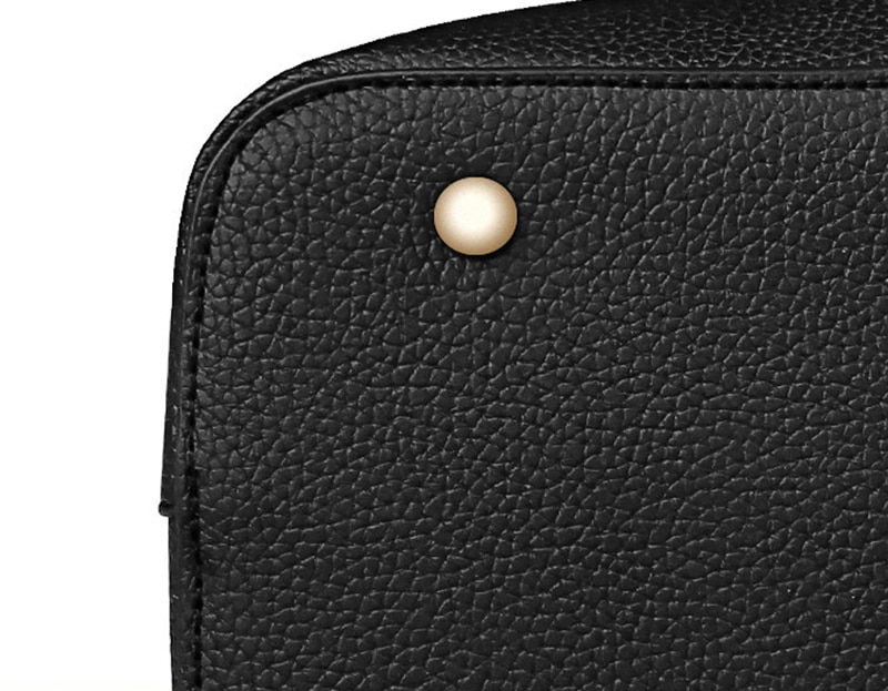 여성 PU 가죽 핸드백 숙녀 대형 토트 백 여성 스퀘어 숄더 백 Bolsas Femininas Sac 새로운 패션 크로스 바디 백 - imaget 24