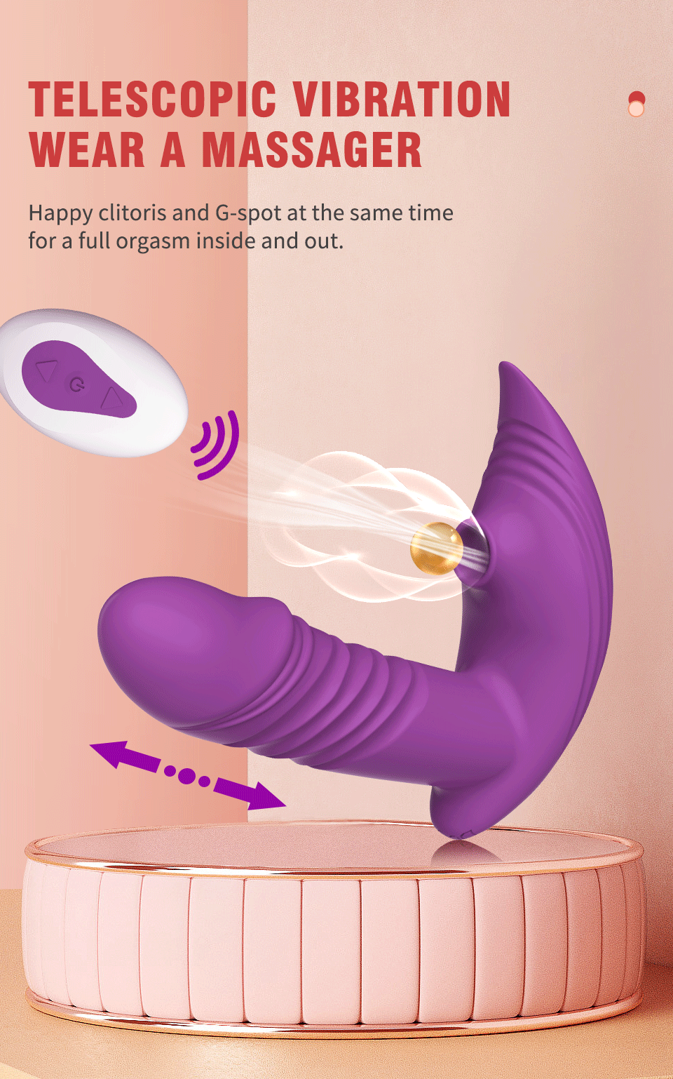 여성을위한 빠는 진동기 무선 원격 제어 텔레스코픽 진동 Clit Sucker 섹스 토이 for 여성 여성 자위 - imaget 1 여성을위한 빠는 진동기 무선 원격 제어 텔레스코픽 진동 Clit Sucker 섹스 토이 for 여성 여성 자위 - imaget 1