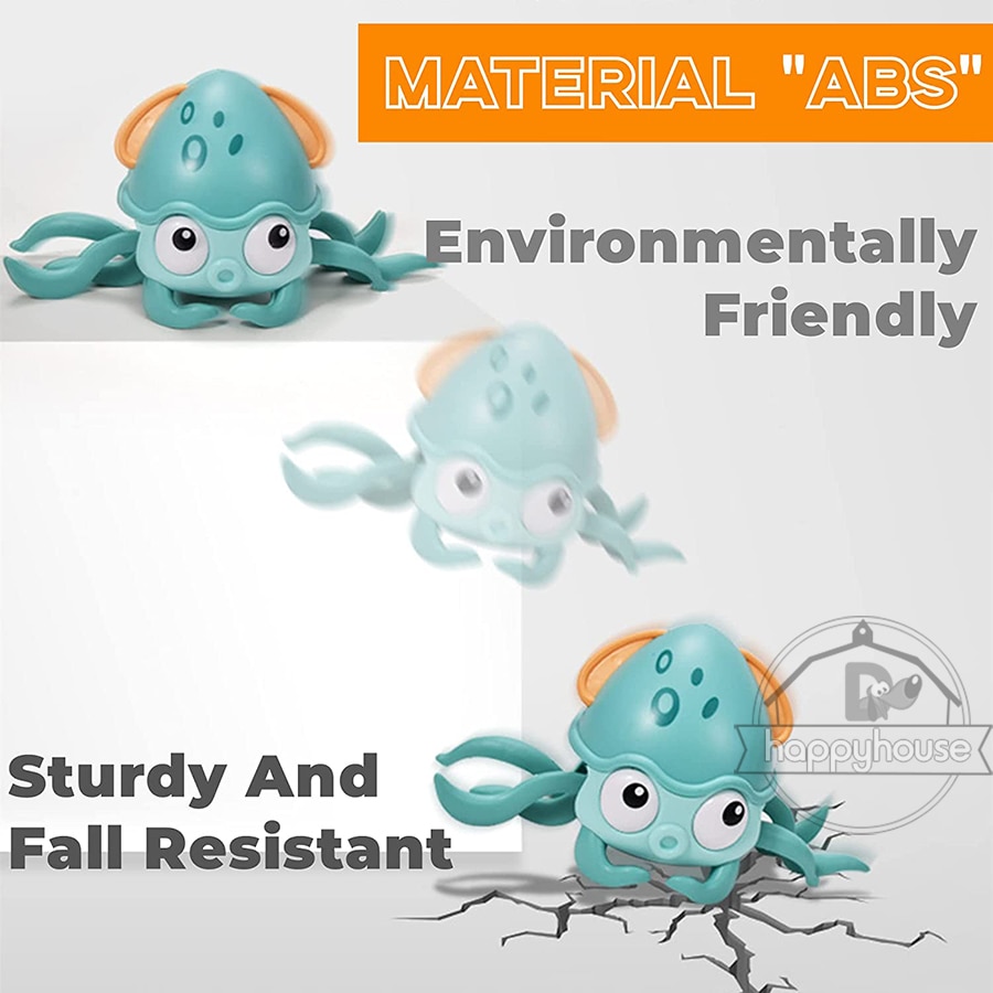 크롤링 크랩 아기 장난감 음악 LED 조명 유아를위한 뮤지컬 장난감 자동으로 장애물을 피하십시오 아이들을위한 대화 형 장난감 - imaget 10 크롤링 크랩 아기 장난감 음악 LED 조명 유아를위한 뮤지컬 장난감 자동으로 장애물을 피하십시오 아이들을위한 대화 형 장난감 - imaget 10
