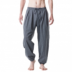 2023 Comprehensive Guide to Mens Sweat Absorbent Striped Pants